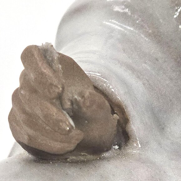 Chinese Scholar of Medicine Figurine Mudman Ceramic Statue Li Shizhen JE391 - Picture 7 of 12